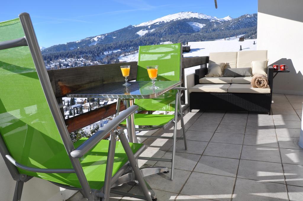 Crap Da Flem - 3.5 Zimmer Ferienwohnung Am Sonnenhang Von Flims Bagian luar foto